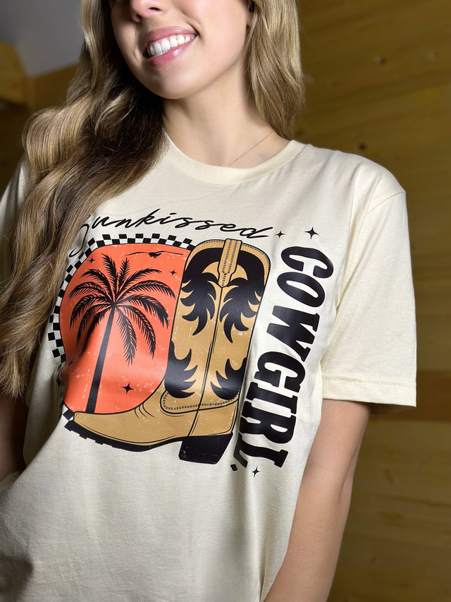 Sunkissed Cowgirl Graphic Tee