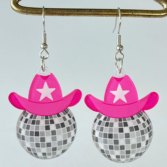 The Pink Disco Earrings