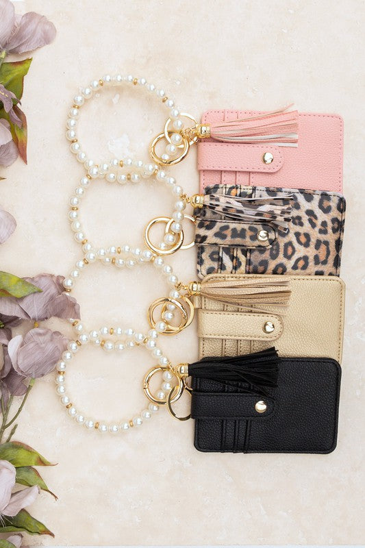 Miss Pearl Wallet Key Chain