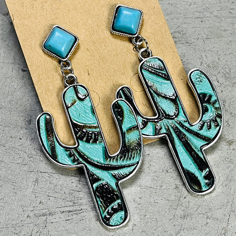 The Jackie Cactus Earrings