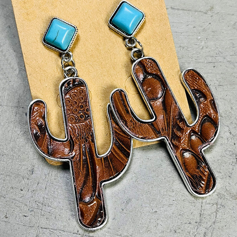 The Jackie Cactus Earrings