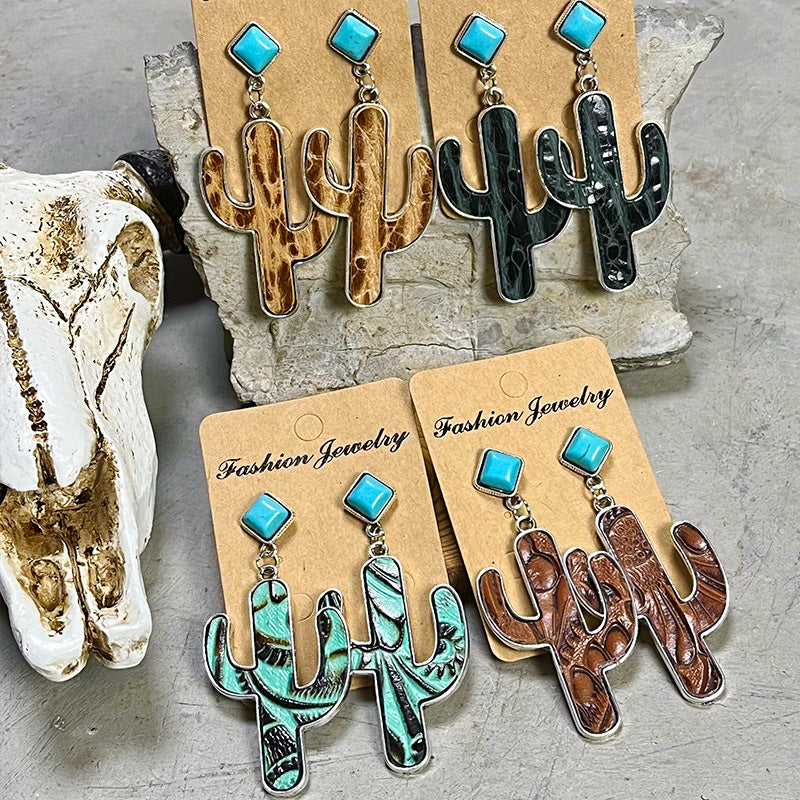 The Jackie Cactus Earrings